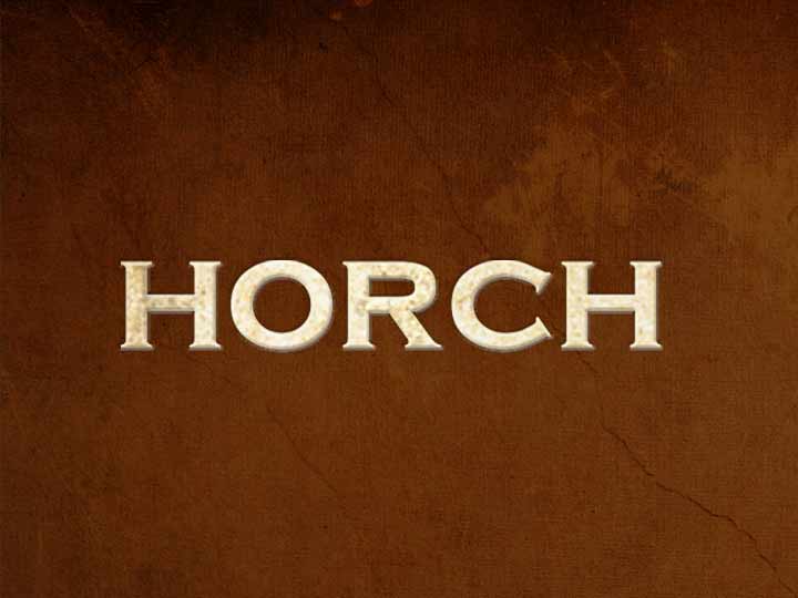 Vorschaubild Tourplan: HORCH